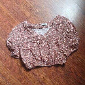 Cropped blouse